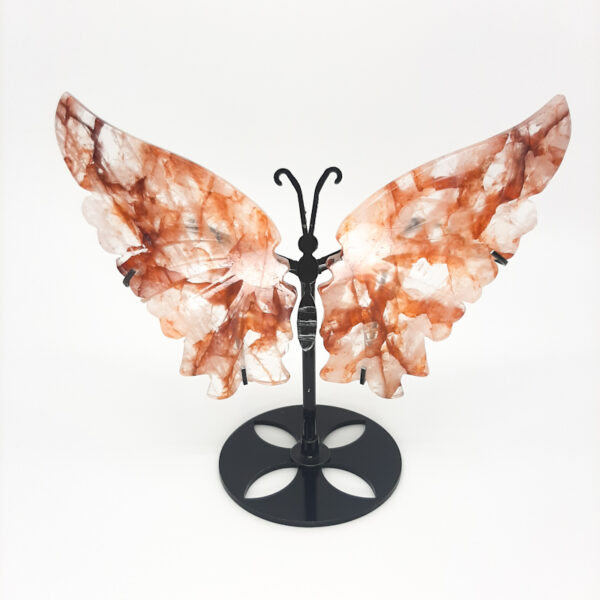Fire Quartz Butterfly