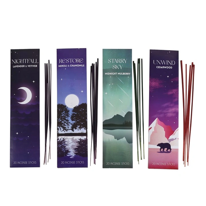 Sleep Collection Natural Incense Sticks fragrance selection